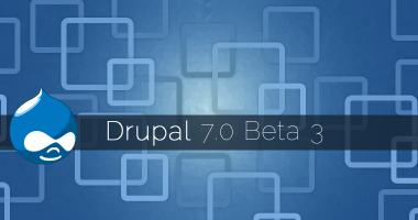 Drupal 7.0 Beta 3