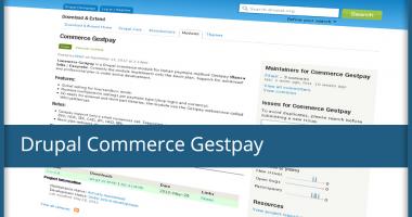 Modulo per Drupal Commerce - Commerce Gestpay