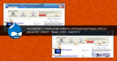 Codice per rilevare i click nelle pagine con Google Analytics per Drupal